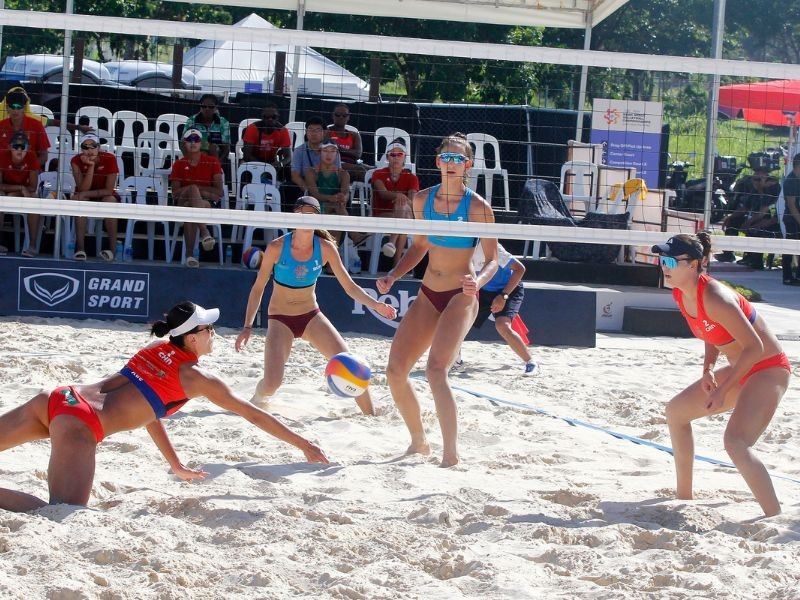 All-Chinese women's final sa Asian Sr Beach Volley Championships