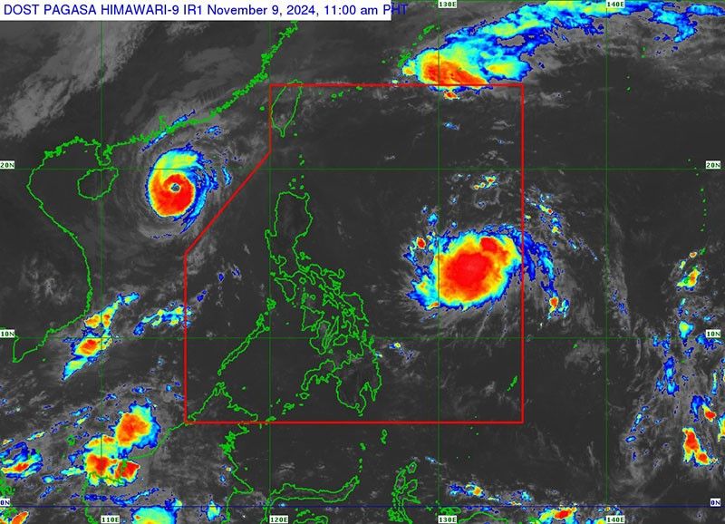 Signal No. 1 up over Catanduanes due to 'Nika'