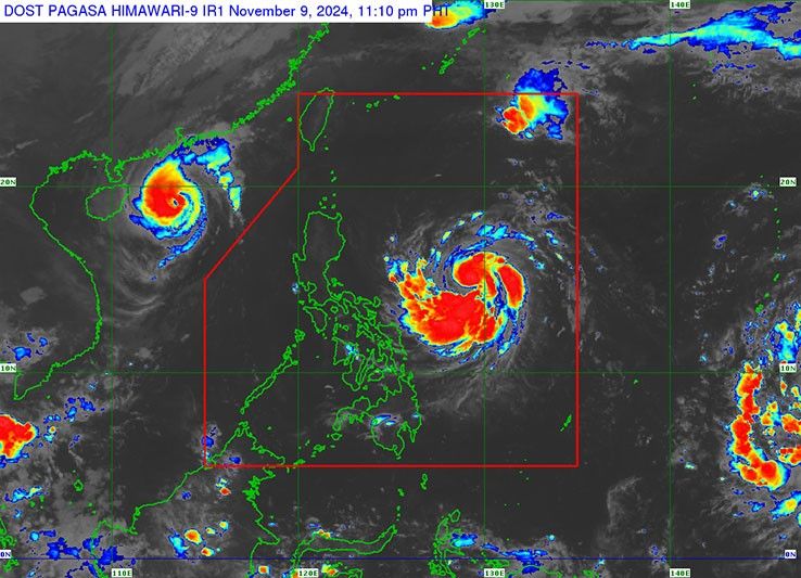 Bagong bagyo, nakapasok na sa Luzon â PAGASA