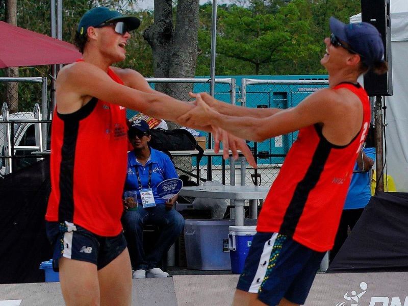 Potts-Pearse wagi sa all-Aussie final sa Asian Sr Beach Volley