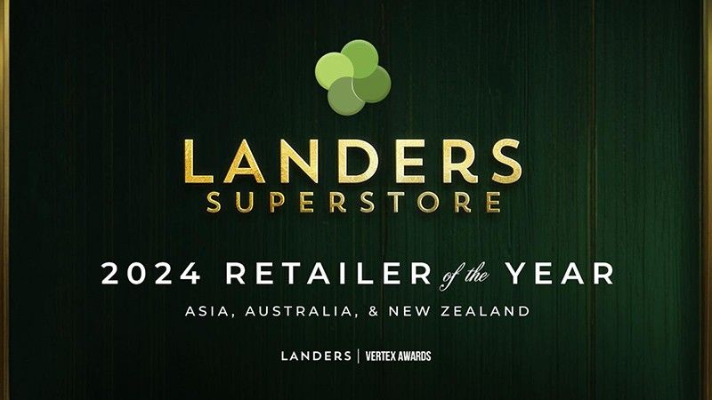 Landers Superstore wins Retailer of the Year at Vertex Awards