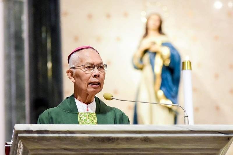 Former Manila auxiliary Bishop Teodoro Buhain, 87