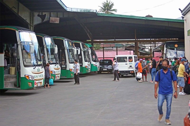 Bus terminal parurusahan ng LTFRB