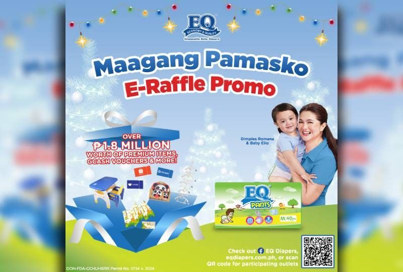 Donât miss your chance to win from EQâs Maagang Pamasko E-Raffle