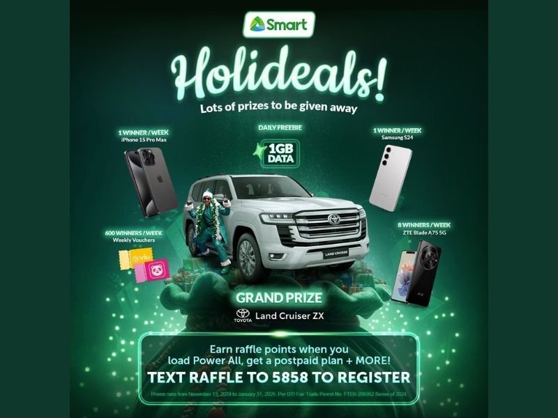 Smart spices up Christmas with âHolideals PromoâÂ 