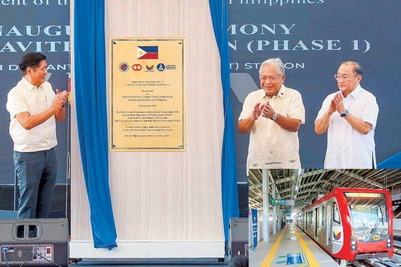 President Marcos inaugurates LRT-1 extension; 5 new stations start operations