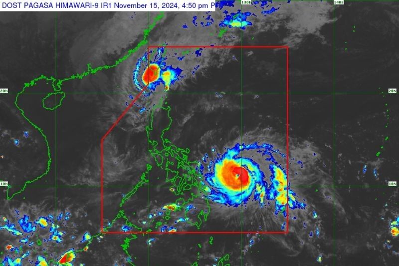 More areas under Wind Signals No. 1 and 2 as Typhoon Pepito gains strength