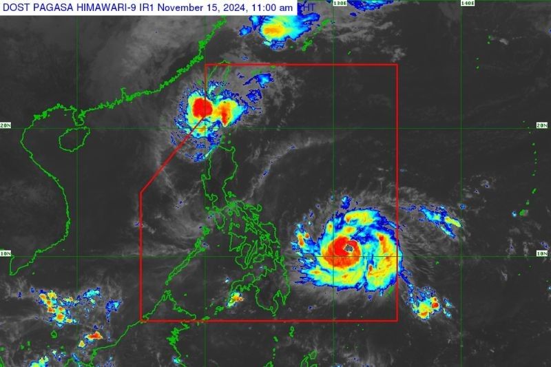 'Pepito' intensifies into typhoon; 'Ofel' weakens to severe tropical storm