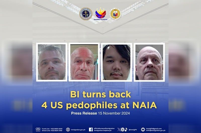 4 Americans barred from Philippines over child abuse convictions