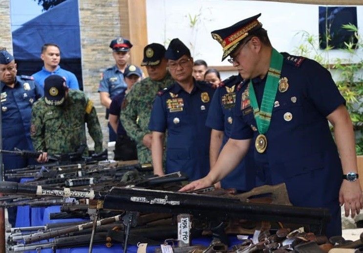 22 local terrorists surrender to Bangsamoro police