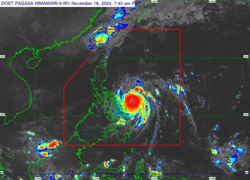 Signal No. 3 up over 6 areas as âPepitoâ nears super typhoon strength