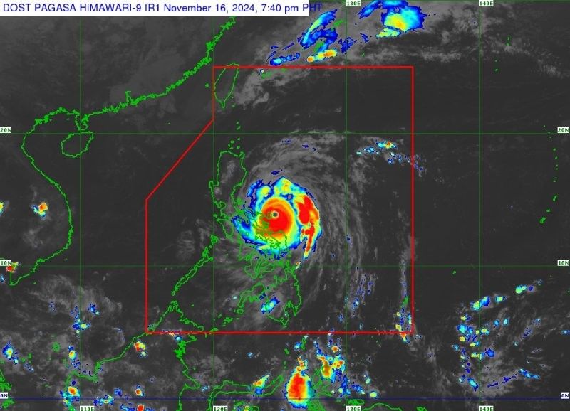 'Pepito' to make landfall in Catanduanes tonight