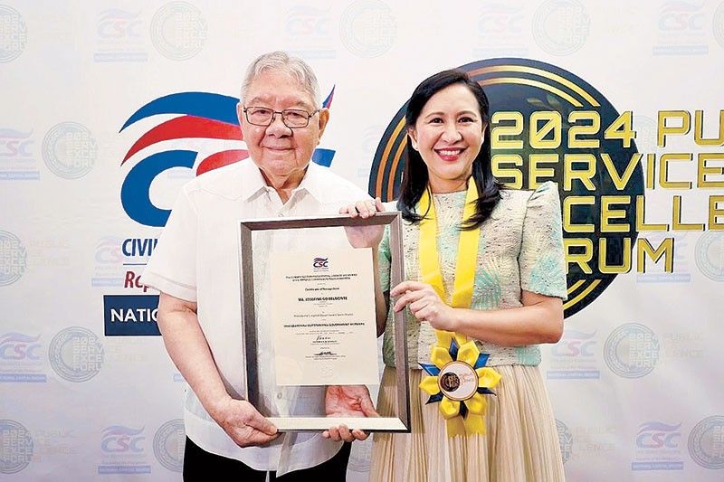 Belmonte regional winner of Presidential Lingkod Bayan Award anew