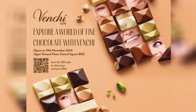 Venchi opens 1st Philippines store in BGC