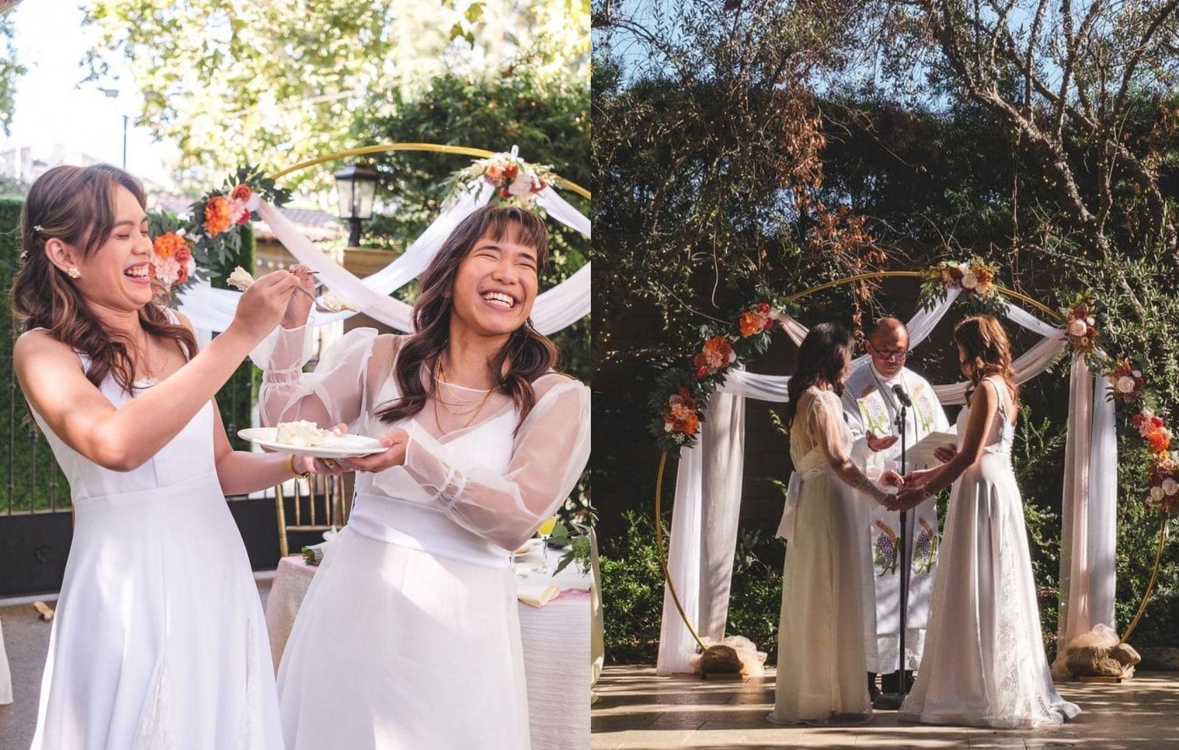 Ben&Ben's Pat Lasaten, Agnes Reoma tie knot in Los Angeles