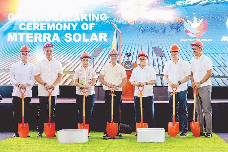 Marcos Jr. leads groundbreaking of Meralco Terra Solar