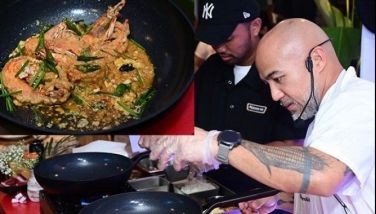 WATCH: Celebrity chef JP Anglo shows how to cook Salted Egg Prawns