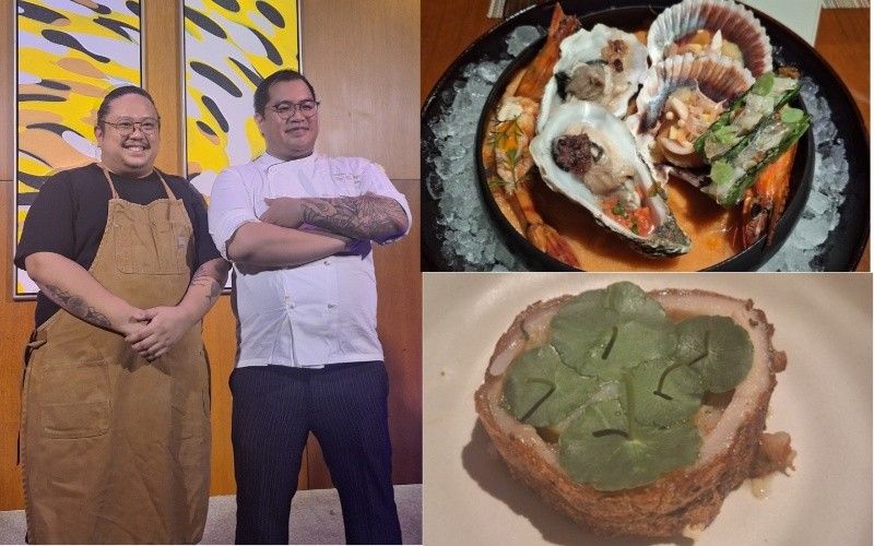 Fiery Filipino favorites over firewood cooking at 4-hands dinner