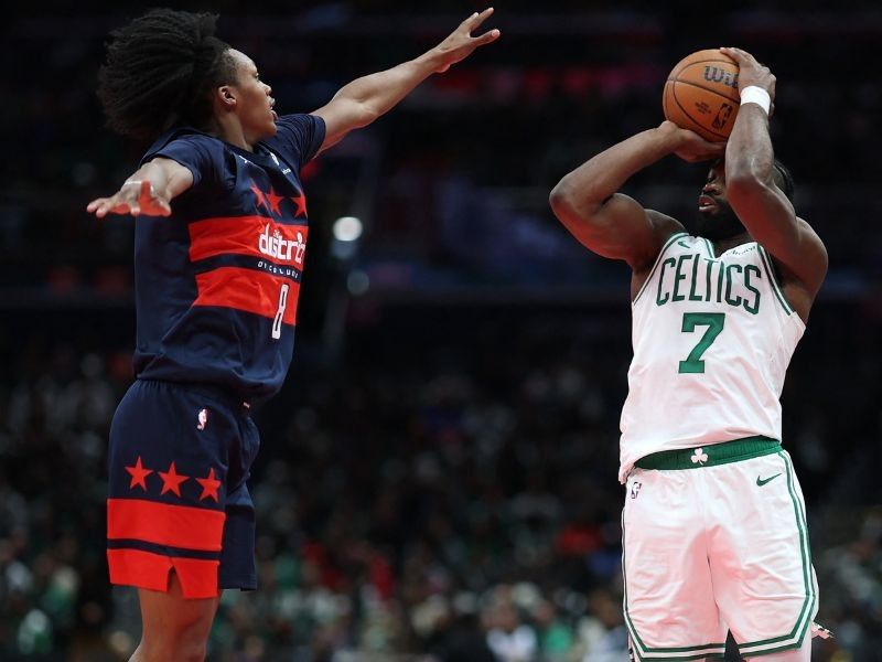 Celtics labor to win over Wizards, 76ers end losing streak