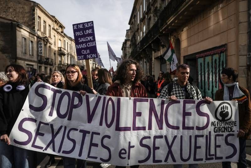 Mass rape trial sparks demonstrations across France