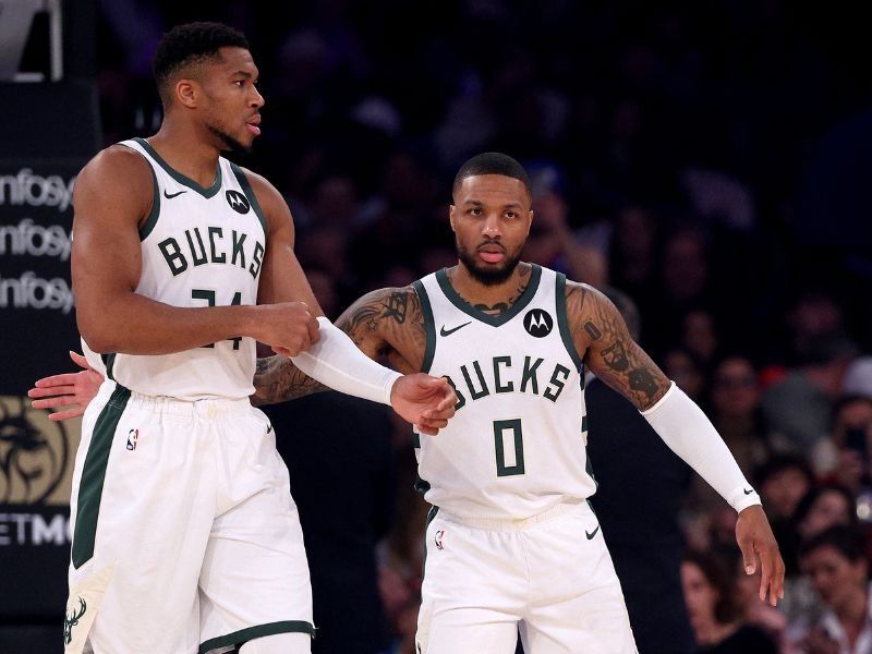 Giannis, Lillard lead Bucks over Hornets as Spurs beat Warriors