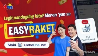 Mga ka-TM! âRaket your way to cashâ sa bagong TM EasyRaket feature ng GlobeOne