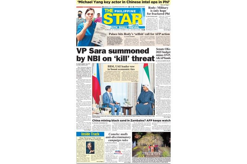 The STAR Cover (November 27, 2024)