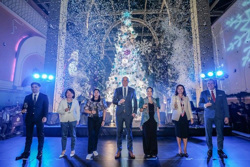 Okada dazzles with grand Christmas tree lighting, ushers enchanting holiday season