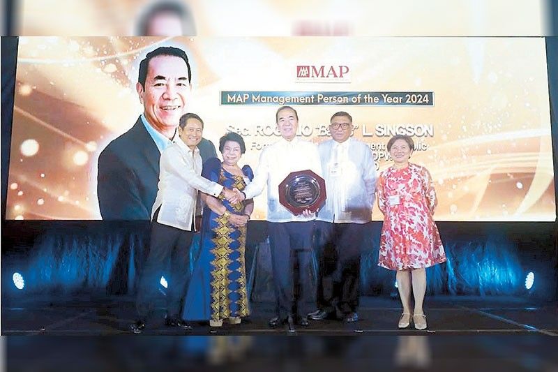 MPTCâs Singson named  Management Person of the Year