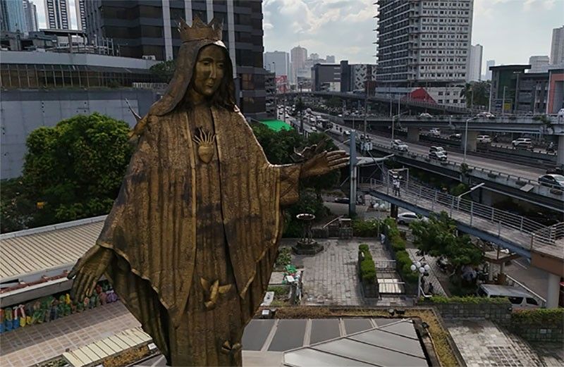 200 pulis, ipinakalat sa paligid ng EDSA Shrine