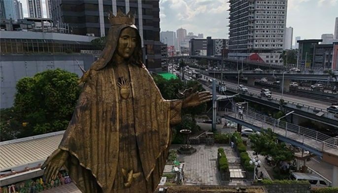 200 pulis, ipinakalat sa paligid ng EDSA Shrine