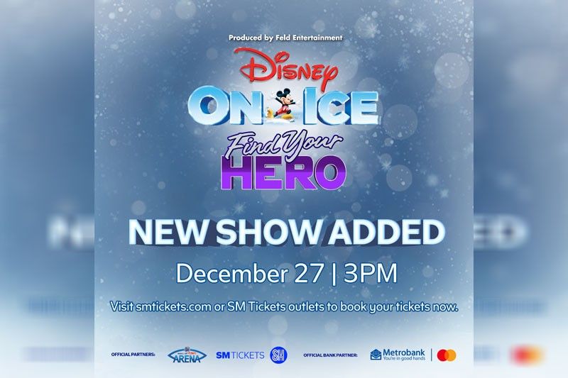 Experience Disneyâs timeless charm with the artistry of professional ice skating at SM Mall of Asia Arena