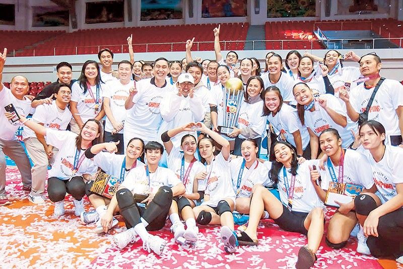 Quezon spikers complete MPVA Cinderella run