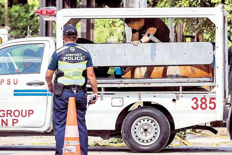 Vintage bomb found near NAIA