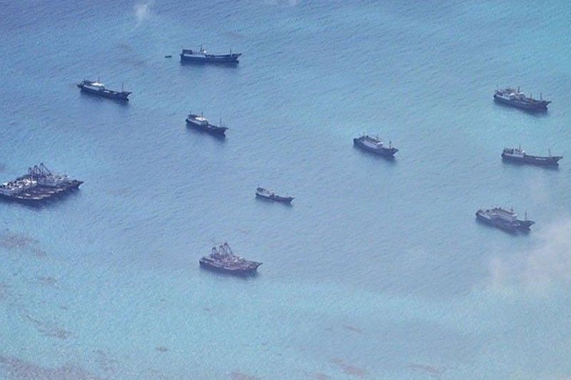 Chinese vessels swarm Pag-asa Island, Philippine Navy confirms