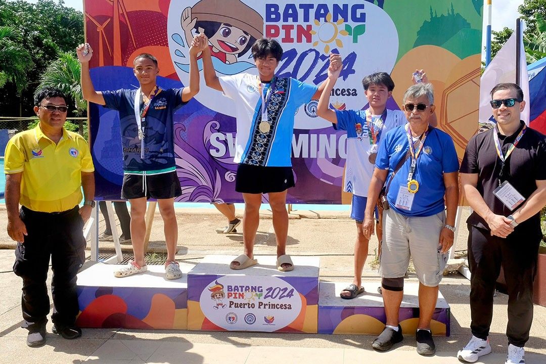 Taguinota sparkles with 5 golds