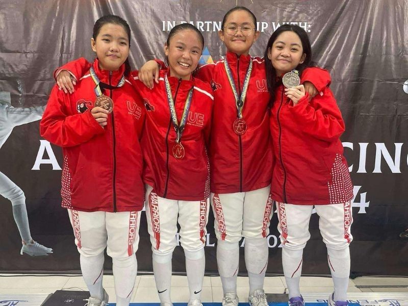 UE fencers undergo pre-UAAP test in Kuala Lumpur joust