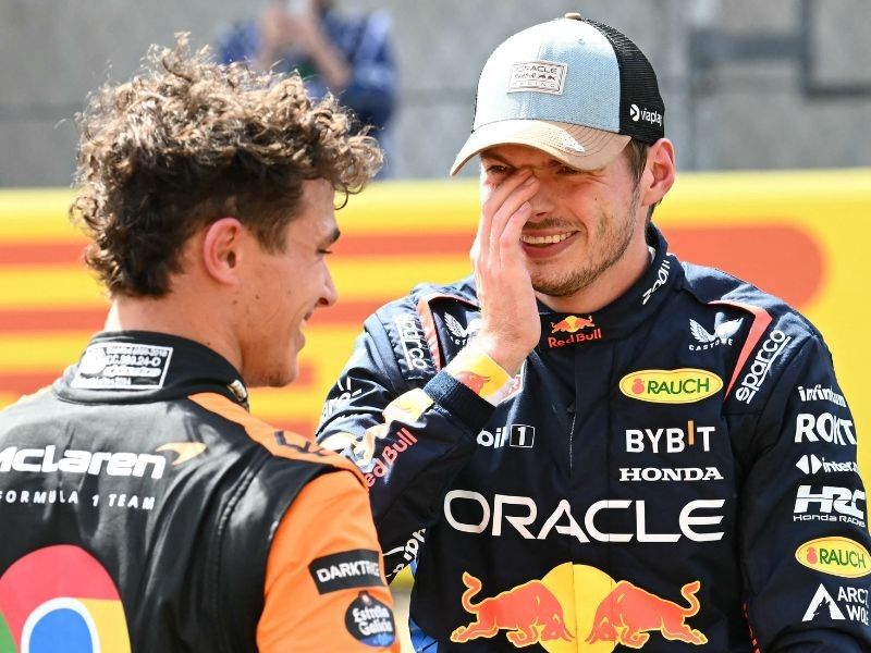 'He should do comedy', says Norris of Verstappen comments