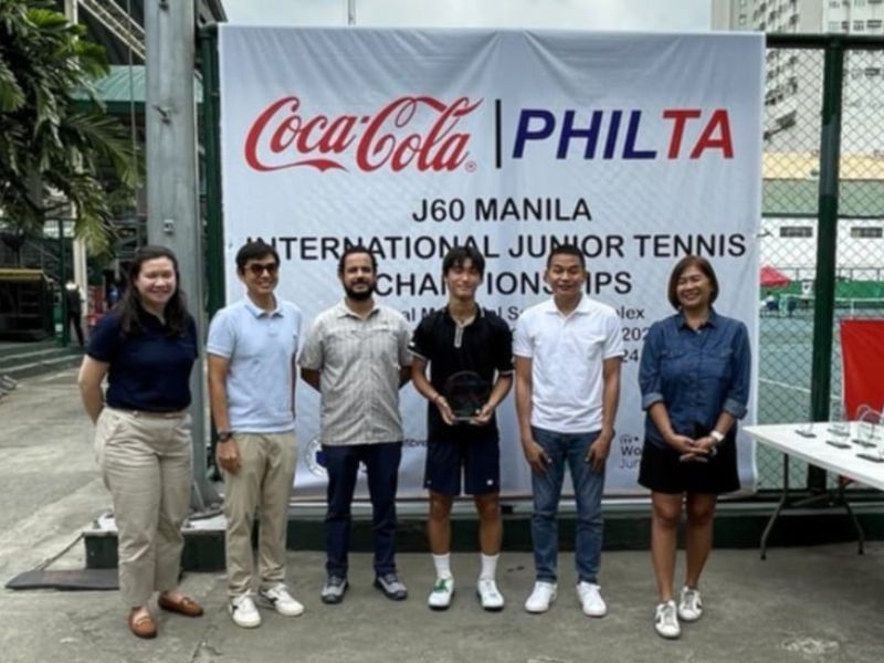 Japan's Matsumura sweeps way to title in Philta International Juniors netfest