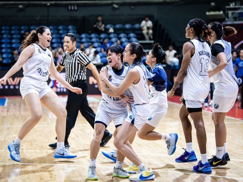 Lady Falcons soar past Blue Eagles in OT, advances in UAAP stepladder semis