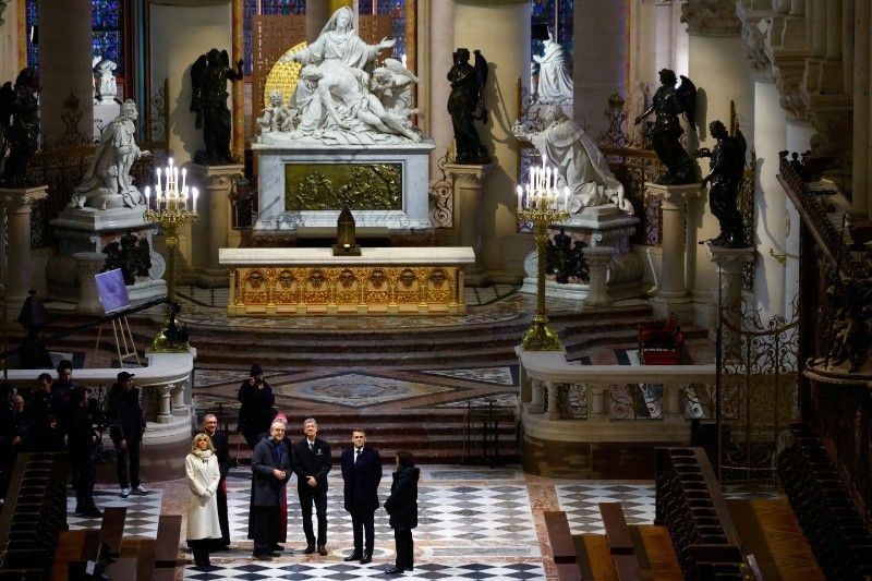 France shows off restored Notre Dame after 'impossible' restoration