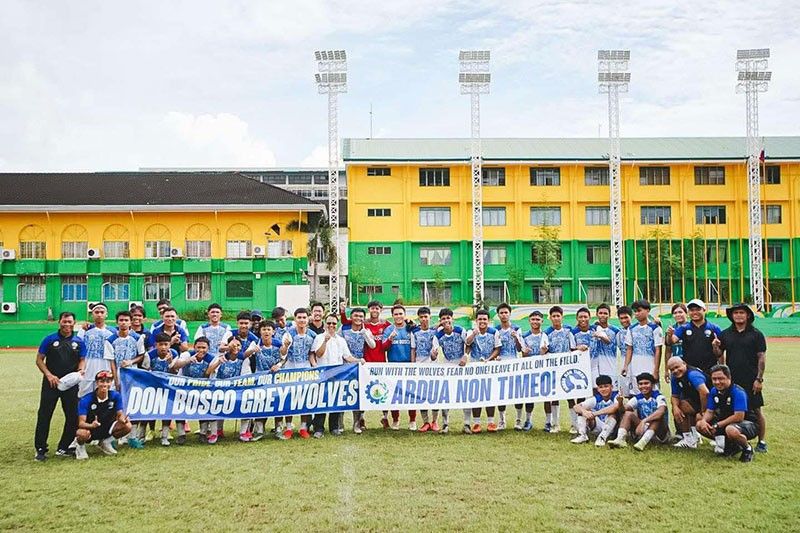 Don Bosco Greywolves mikulit og four-peat sa CESAFI football