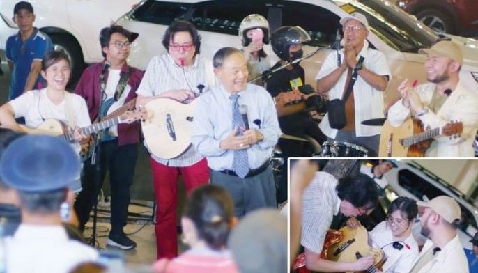 RJ Jacinto, Jose Mari Chan bring Christmas cheer