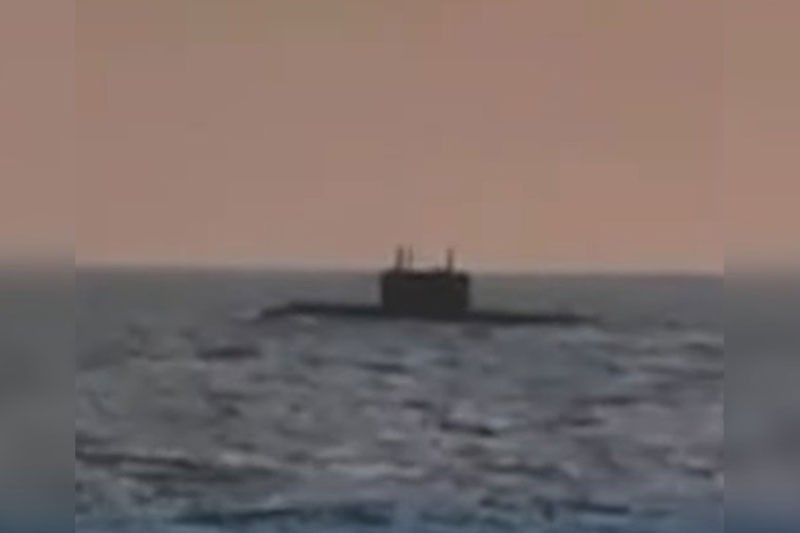 Russian attack submarine naispatan sa West Philippine Sea