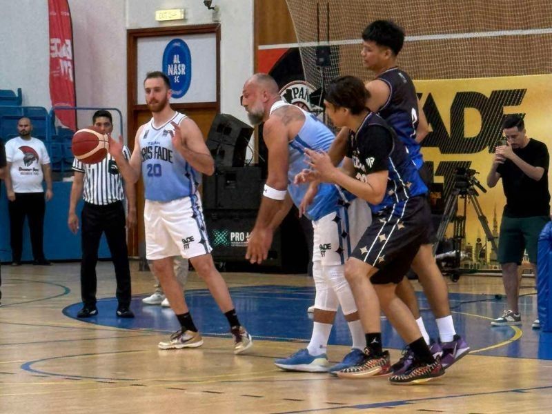 Team Pacquiao falls short vs Team Fade in Dubai hoops exhibition