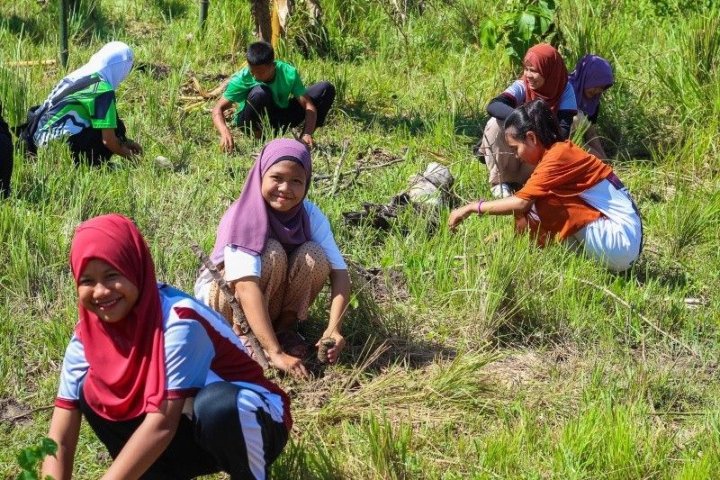 Villagers set up 'forest park' in new BARMM town