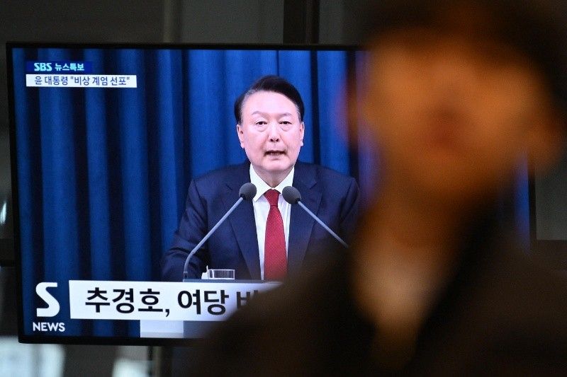 South Korea president declares emergency martial law