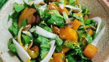 Recipe: Mustasa Kalabasa Salad