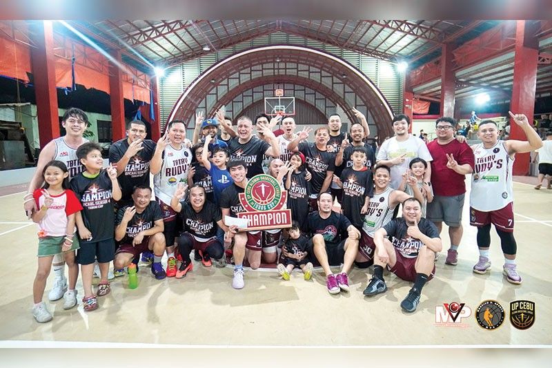 Tatay Rudyâs bags third title in UP Cebu alumni caging