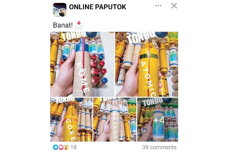 Listahan ng mga ipinagbabawal na paputok, inilabas ng PNP